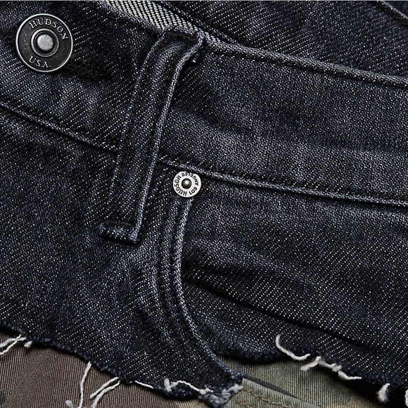 HUDSON Jeans Barbara Camo Straight Leg Jeans - Picture 4 of 7